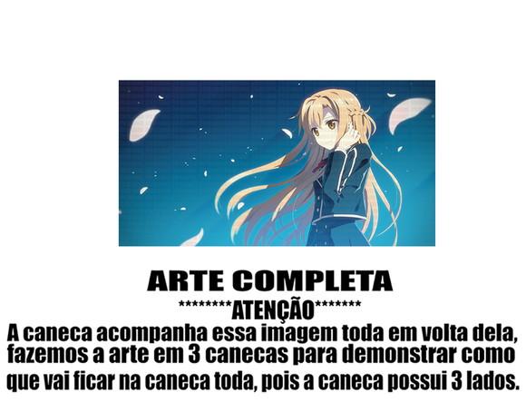 Caneca Polímero Sword Art Online Personalizada