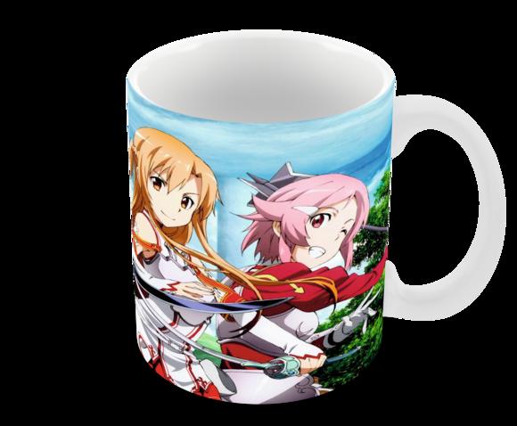 Caneca Polímero Sword Art Online Personalizada