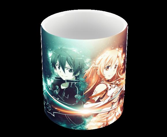 Caneca Polímero Sword Art Online Personalizada