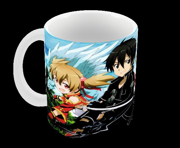 Caneca Polímero Sword Art Online Personalizada
