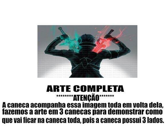 Caneca Polímero Sword Art Online Personalizada