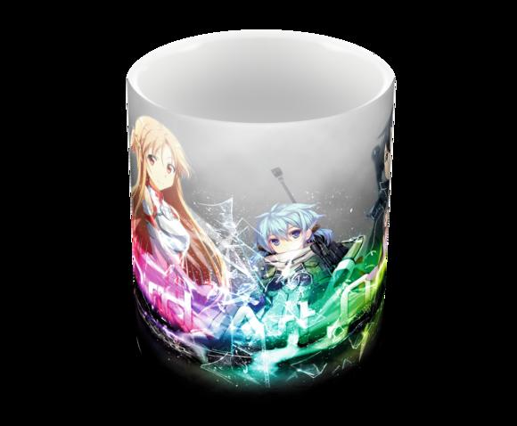 Caneca Polímero Sword Art Online Personalizada