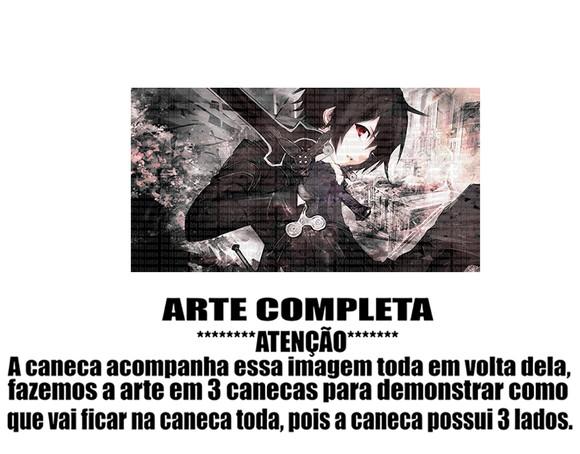 Caneca Polímero Sword Art Online Personalizada
