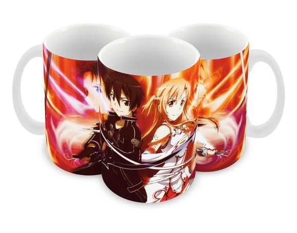 Caneca Polímero Sword Art Online Personalizada