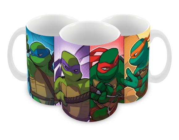 Caneca Polímero Tartarugas Ninja Personalizada