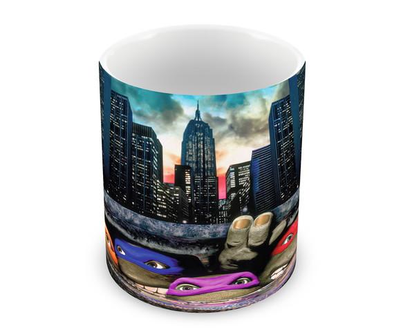 Caneca Polímero Tartarugas Ninja Personalizada
