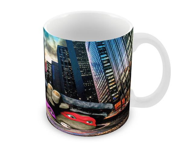 Caneca Polímero Tartarugas Ninja Personalizada