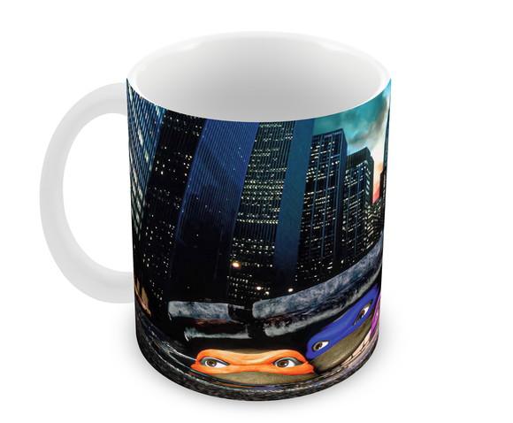Caneca Polímero Tartarugas Ninja Personalizada