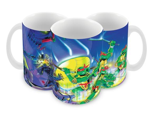 Caneca Polímero Tartarugas Ninja Personalizada