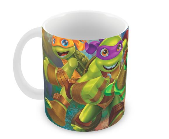 Caneca Polímero Tartarugas Ninja Personalizada