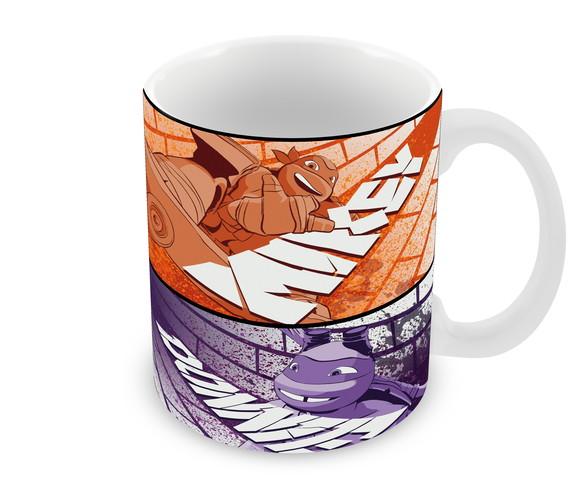 Caneca Polímero Tartarugas Ninja Personalizada