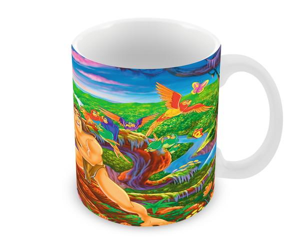 Caneca Polímero Tarzan Personalizada