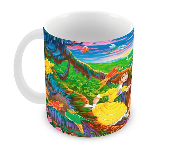 Caneca Polímero Tarzan Personalizada