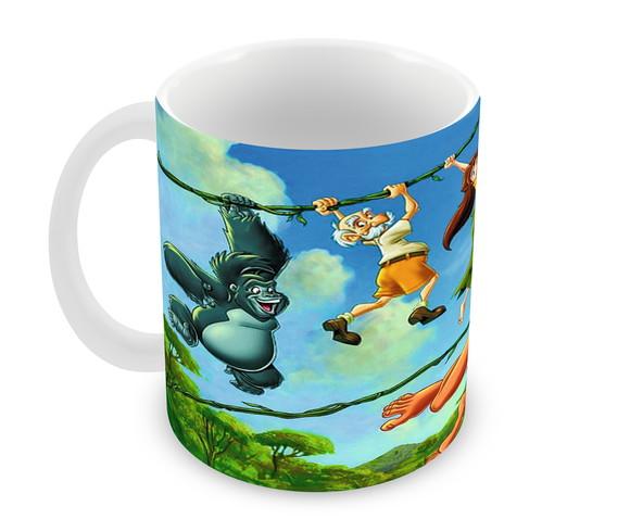 Caneca Polímero Tarzan Personalizada