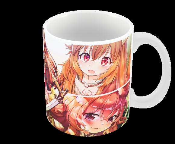 Caneca Polímero Tate no Yuusha no Nariagari Personalizada