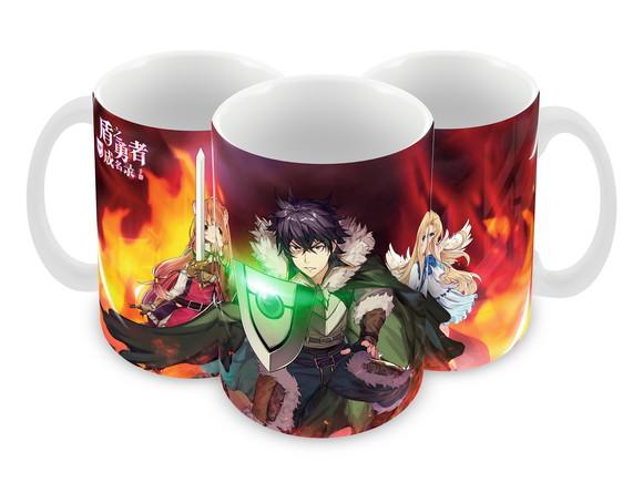 Caneca Polímero Tate no Yuusha no Nariagari Personalizada