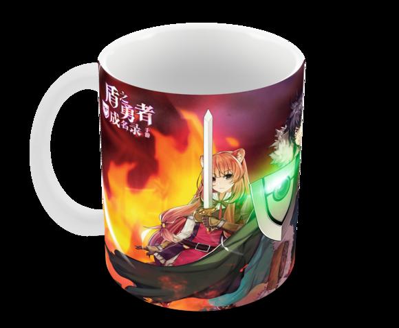 Caneca Polímero Tate no Yuusha no Nariagari Personalizada
