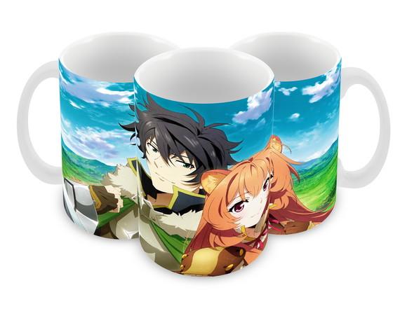 Caneca Polímero Tate no Yuusha no Nariagari Personalizada