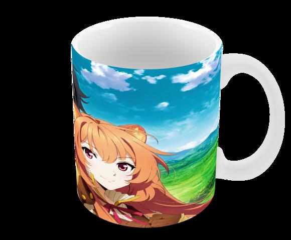 Caneca Polímero Tate no Yuusha no Nariagari Personalizada