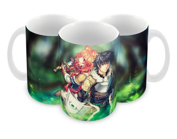 Caneca Polímero Tate no Yuusha no Nariagari Personalizada