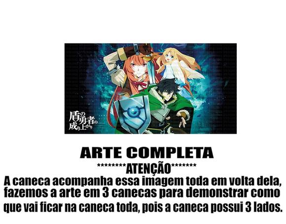 Caneca Polímero Tate no Yuusha no Nariagari Personalizada