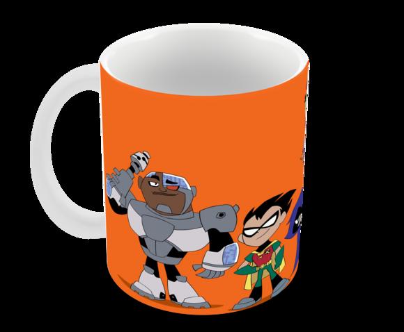 Caneca Polímero Teen Titans Go Personalizada