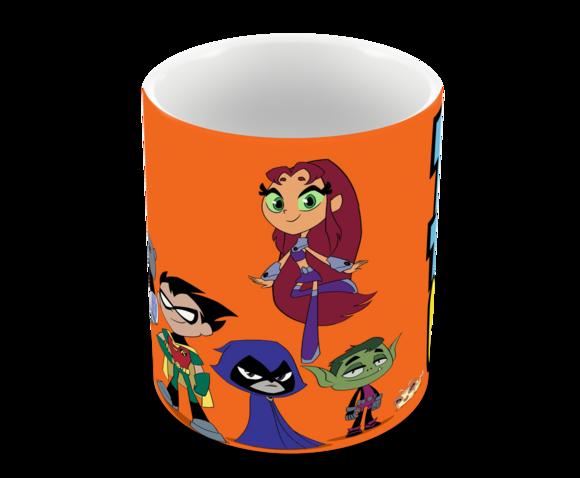 Caneca Polímero Teen Titans Go Personalizada