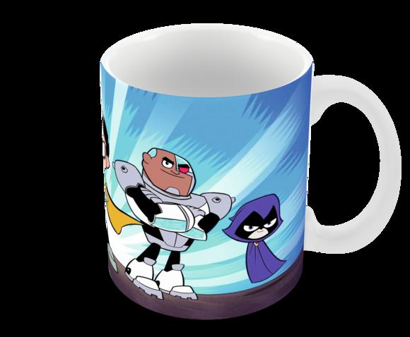 Caneca Polímero Teen Titans Go Personalizada