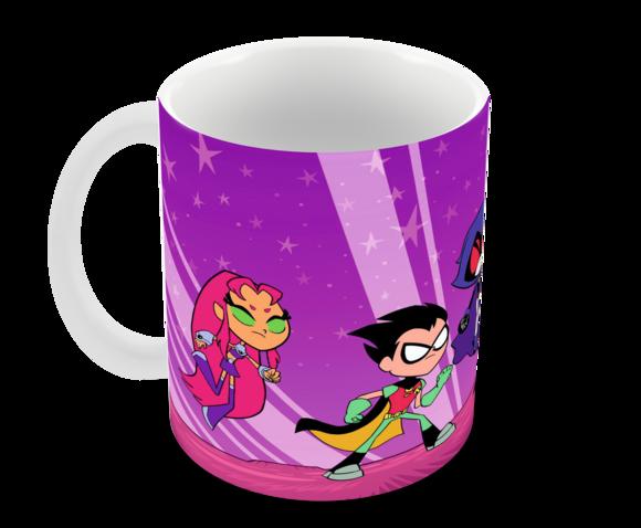 Caneca Polímero Teen Titans Go Personalizada