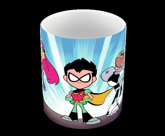 Caneca Polímero Teen Titans Go Personalizada