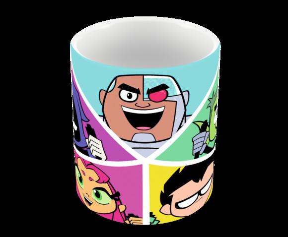 Caneca Polímero Teen Titans Go Personalizada