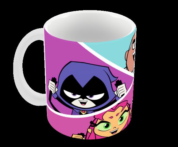 Caneca Polímero Teen Titans Go Personalizada