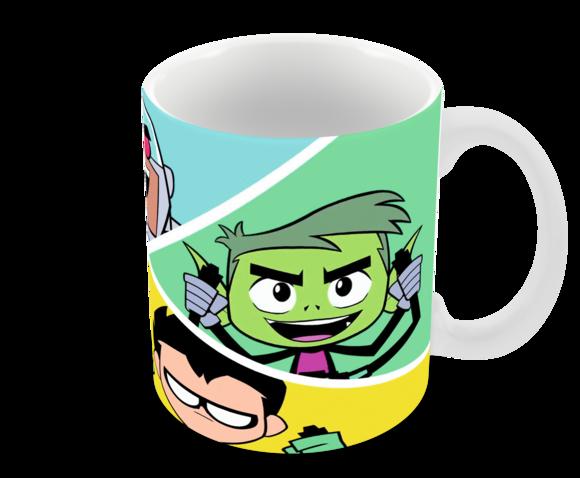 Caneca Polímero Teen Titans Go Personalizada