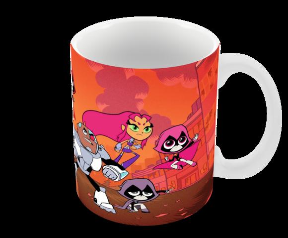Caneca Polímero Teen Titans Go Personalizada