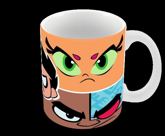 Caneca Polímero Teen Titans Go Personalizada