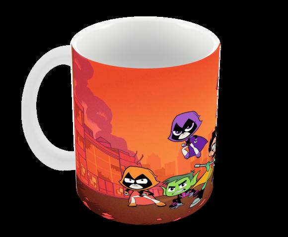 Caneca Polímero Teen Titans Go Personalizada