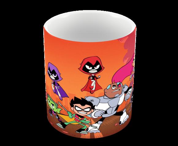 Caneca Polímero Teen Titans Go Personalizada