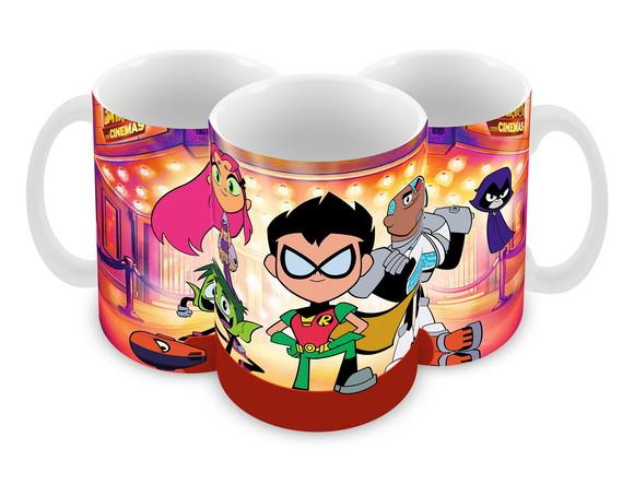 Caneca Polímero Teen Titans Go Personalizada