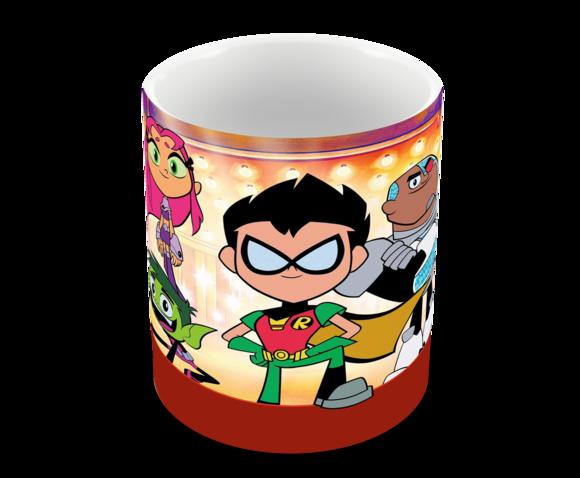 Caneca Polímero Teen Titans Go Personalizada