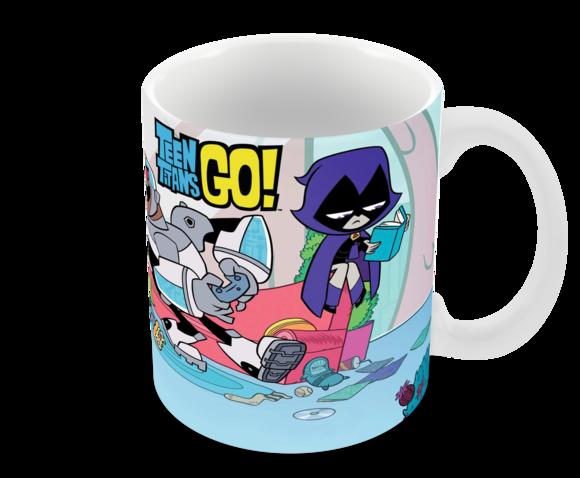Caneca Polímero Teen Titans Go Personalizada