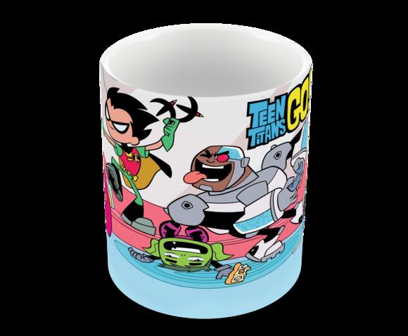 Caneca Polímero Teen Titans Go Personalizada