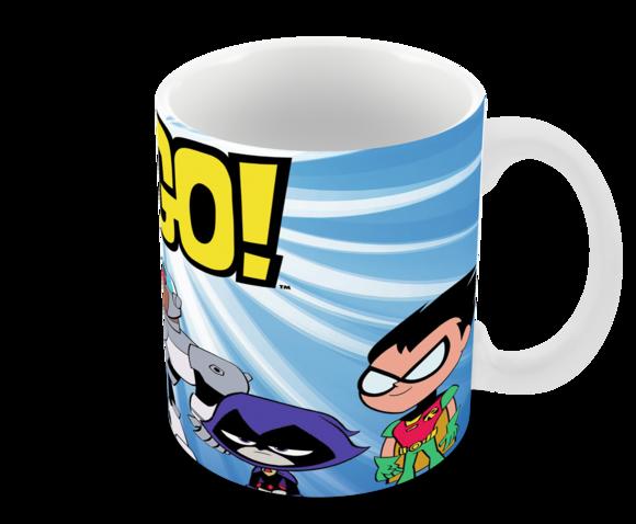 Caneca Polímero Teen Titans Go Personalizada