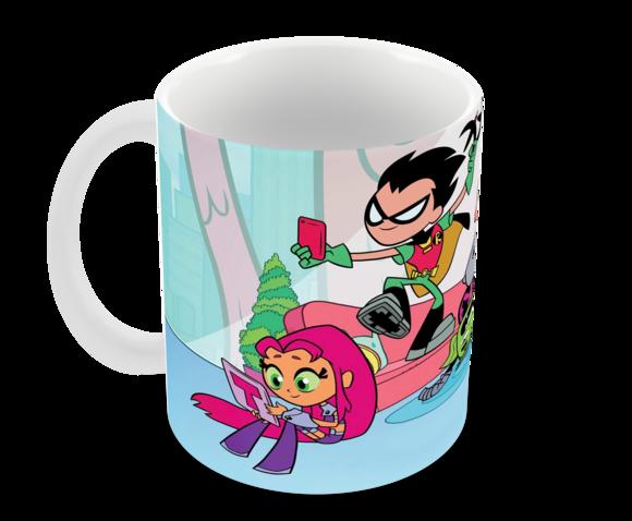 Caneca Polímero Teen Titans Go Personalizada