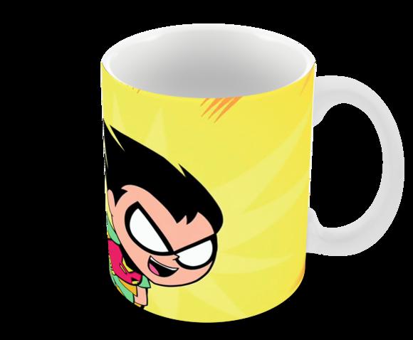 Caneca Polímero Teen Titans Go Personalizada