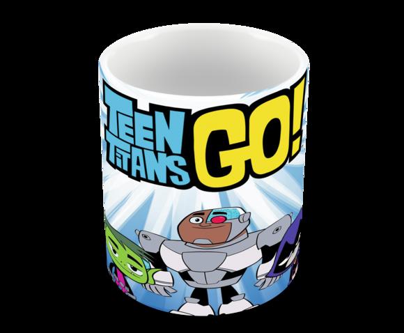 Caneca Polímero Teen Titans Go Personalizada