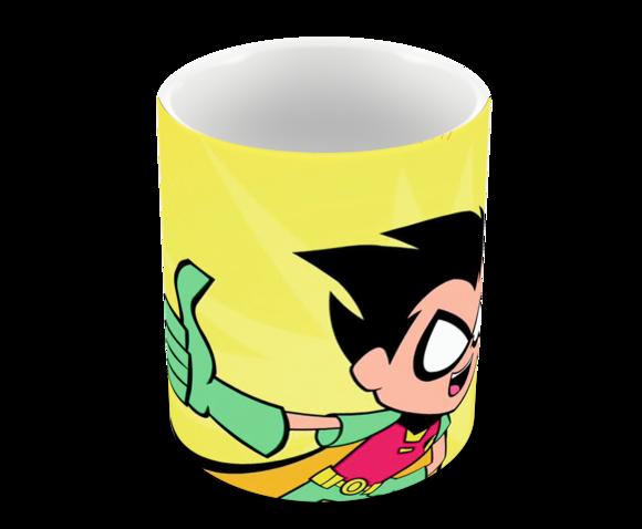 Caneca Polímero Teen Titans Go Personalizada
