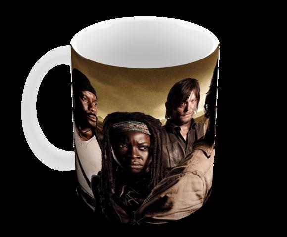 Caneca Polímero The Walking Dead Personalizada