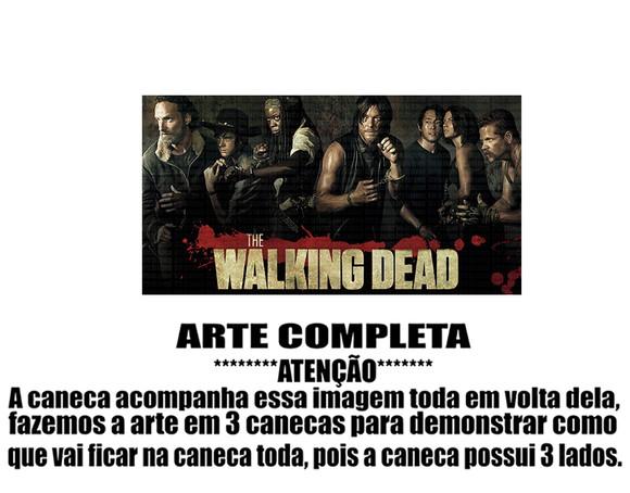 Caneca Polímero The Walking Dead Personalizada