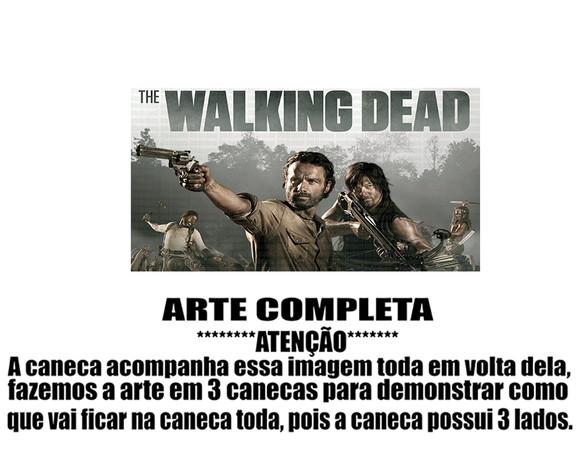 Caneca Polímero The Walking Dead Personalizada