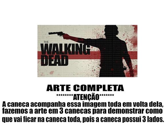 Caneca Polímero The Walking Dead Personalizada
